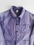 VINTAGE PURPLE "LABOUREUR" WASHES GERMANY WORK CHORE JACKET