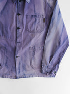 VINTAGE PURPLE "LABOUREUR" WASHES GERMANY WORK CHORE JACKET