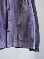 VINTAGE PURPLE "LABOUREUR" WASHES GERMANY WORK CHORE JACKET