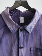 VINTAGE PURPLE "LABOUREUR" WASHES GERMANY WORK CHORE JACKET