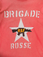 VINTAGE RED BRIGADE ROSSE RAF T-SHIRT