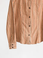 VINTAGE STRIPES BEIGE G.O.A LS SHIRT
