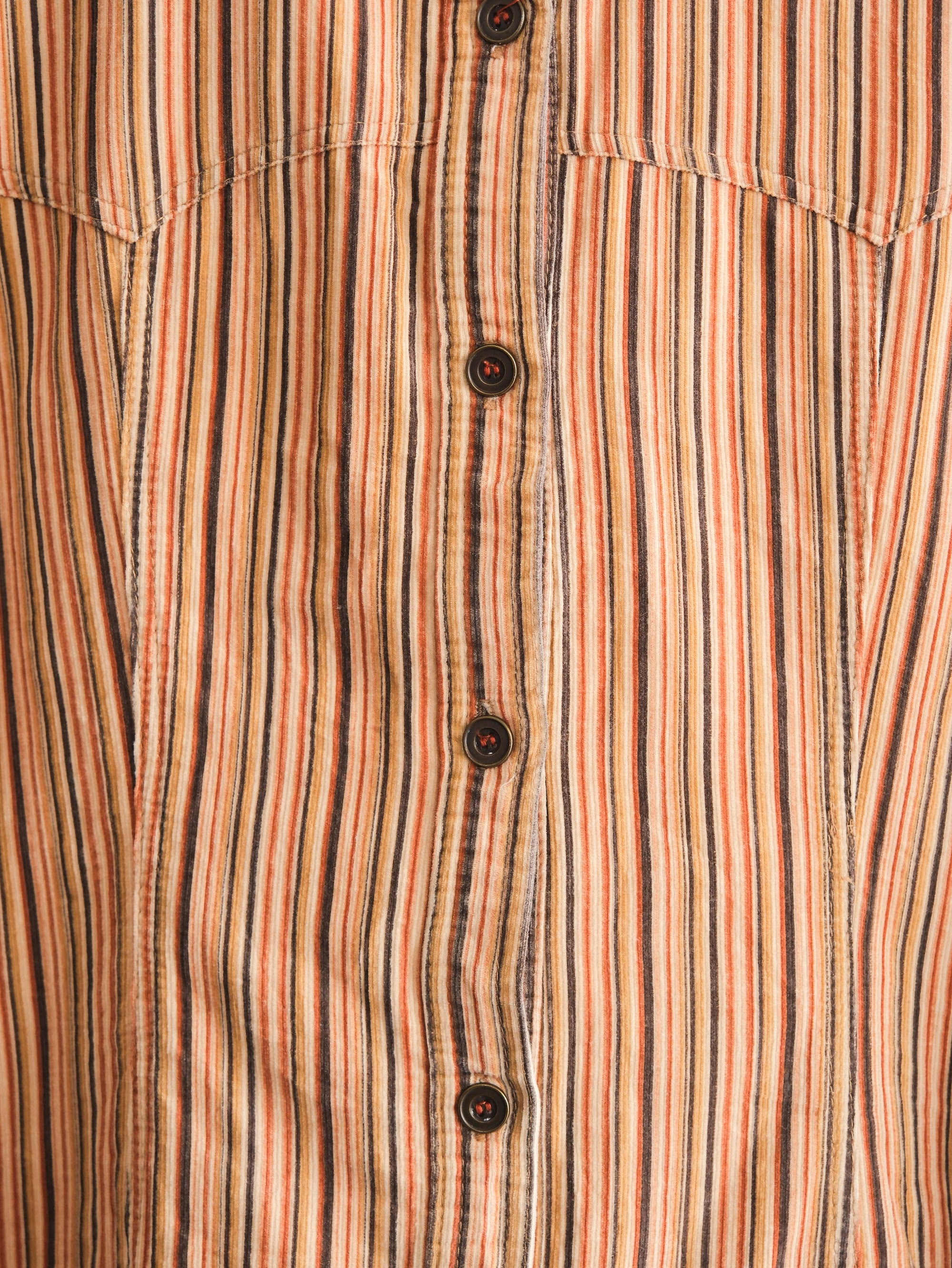 VINTAGE STRIPES BEIGE G.O.A LS SHIRT