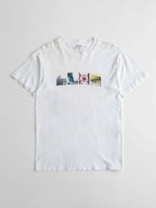 VINTAGE WHITE THE FAMOUS HISTORIC SCENES T-SHIRT